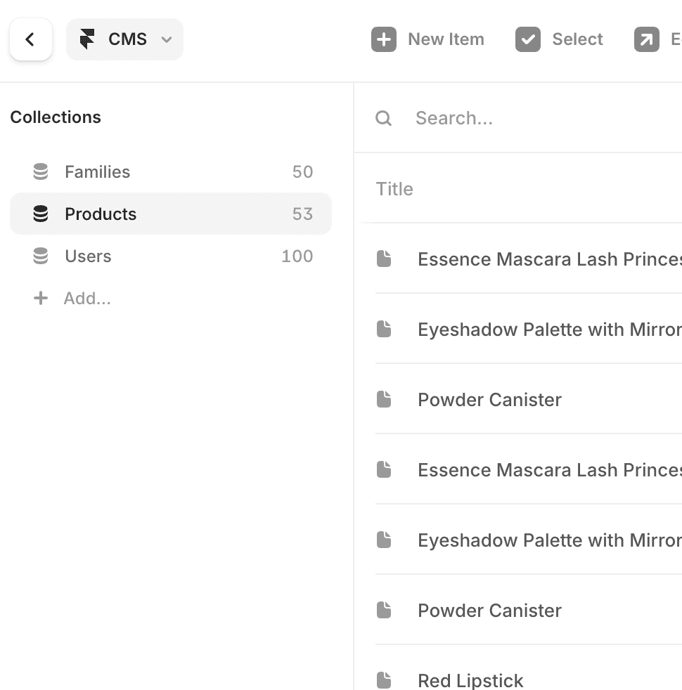 Framer CMS Sync | FramerSync