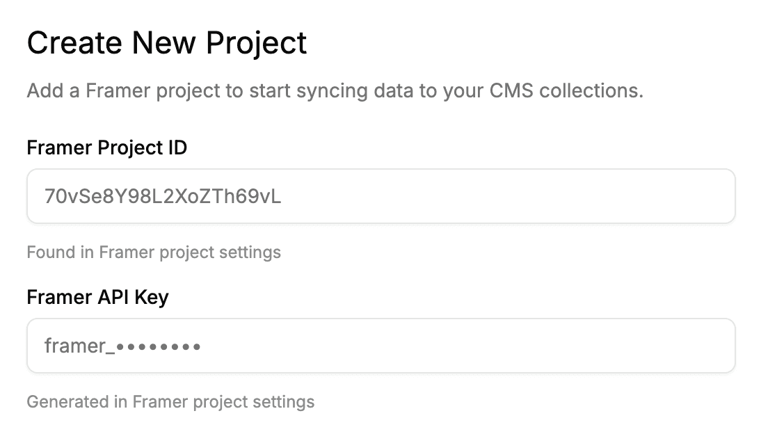 Framer CMS Sync | FramerSync